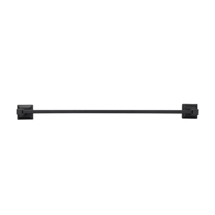 Towel Bar 18 Inch Stanton Matte Black Brass 2-3/4 Inch