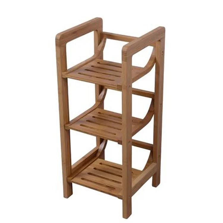 Towel Rack Bamboo Freestanding