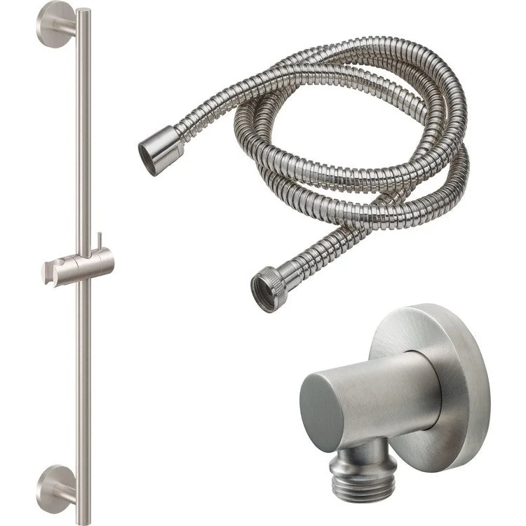 Tiburon Wall-Mount Handshower Slide Bar Kit - Satin Nickel