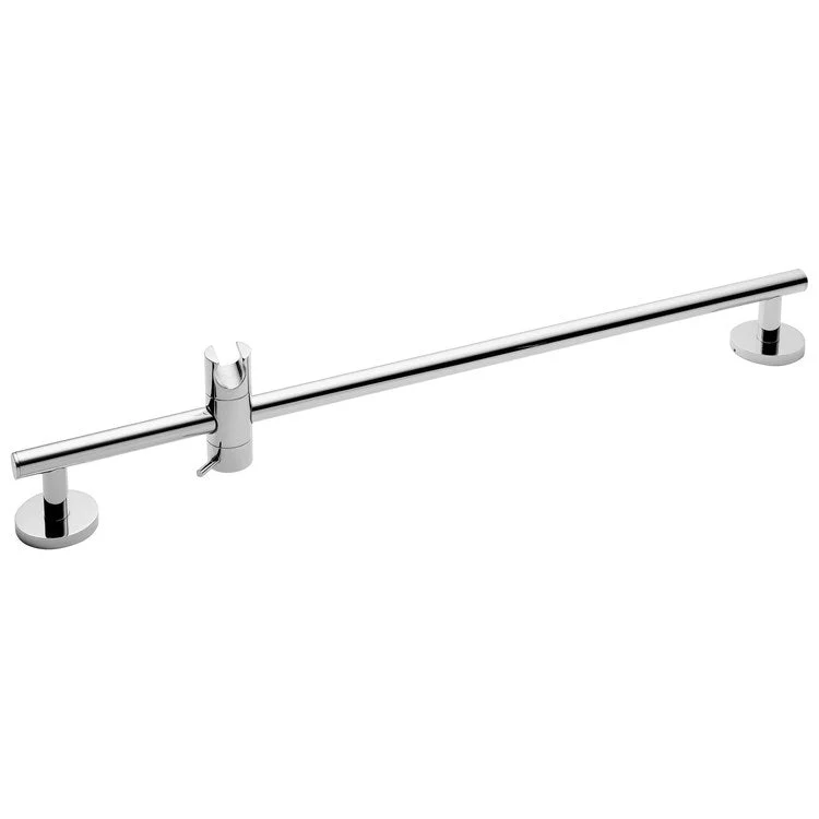 Tiburon Wall-Mount Handshower Slide Bar with Adjustable Holder - Matte Black