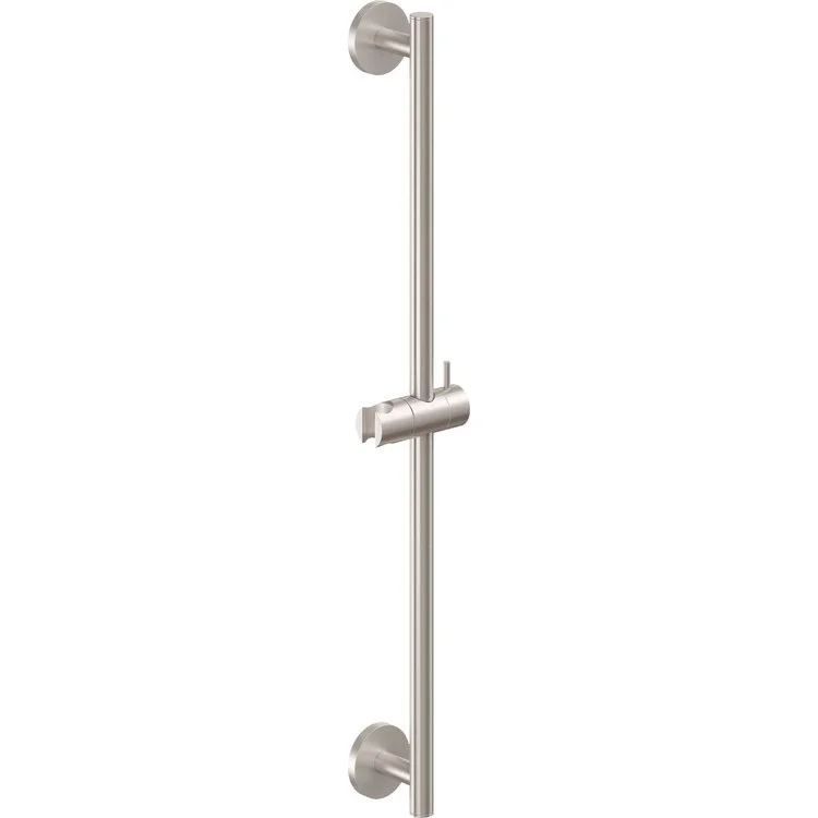 Tiburon Wall-Mount Handshower Slide Bar with Adjustable Holder - Satin Nickel