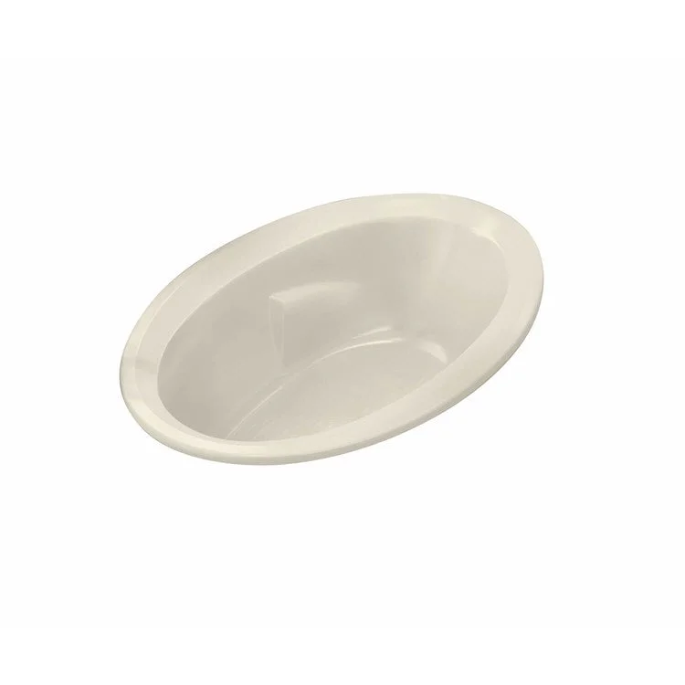 Tub Twilight 60 x 42 Inch Drop-In Whirlpool End Bone Acrylic