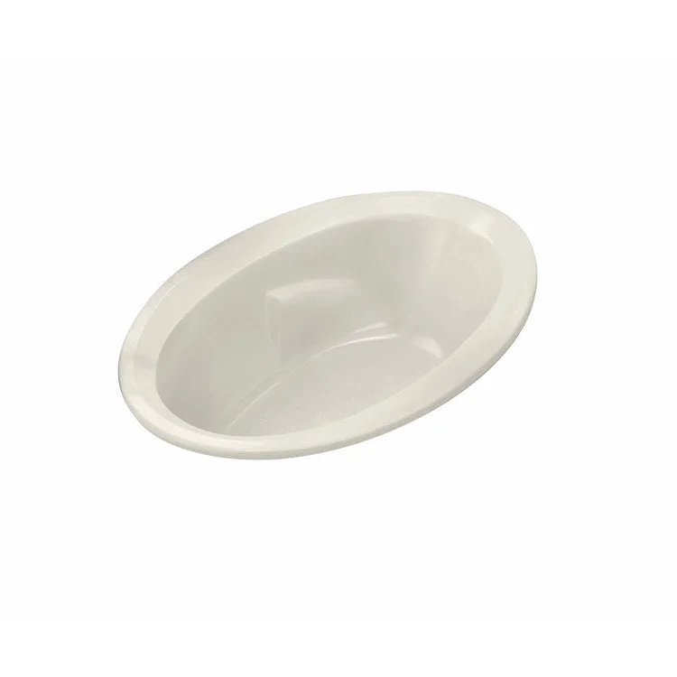 Tub Twilight 60 x 42 Inch Drop-In Whirlpool End Biscuit Acrylic