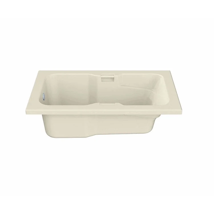 Tub Lopez 66 x 36 Inch Alcove Whirlpool End Bone Acrylic