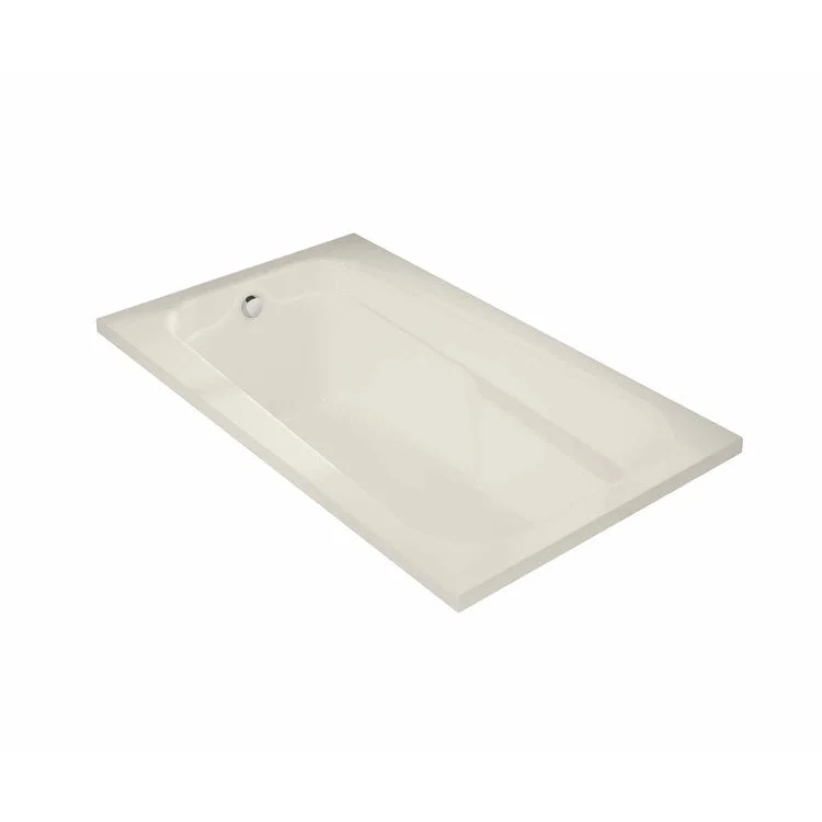 Tub Tempest 60 x 36 Inch Alcove Whirlpool End Biscuit Acrylic