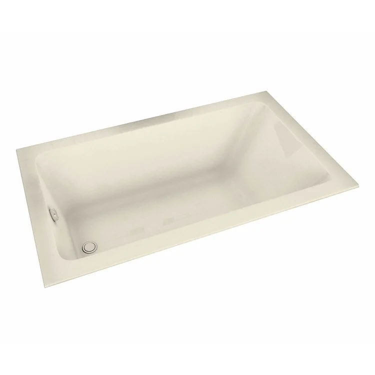 Tub Pose 60 x 30 Inch Drop-In Whirlpool End Bone Acrylic