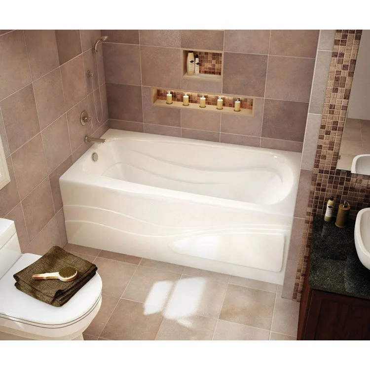 Tub Tenderness 60 x 36 Inch Alcove Aeroeffect Left Hand White Acrylic