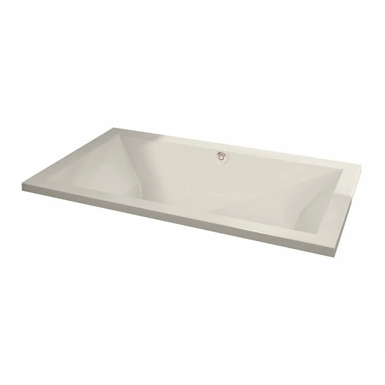 Tub Aliki 72L x 42W Inch Drop-In Combined Hydrofeel Aerofeel Center Biscuit Acrylic