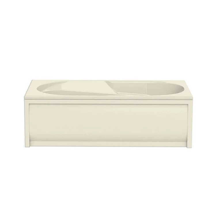 Tub Baccarat 72 x 36 Inch Alcove Hydromax End Bone Acrylic