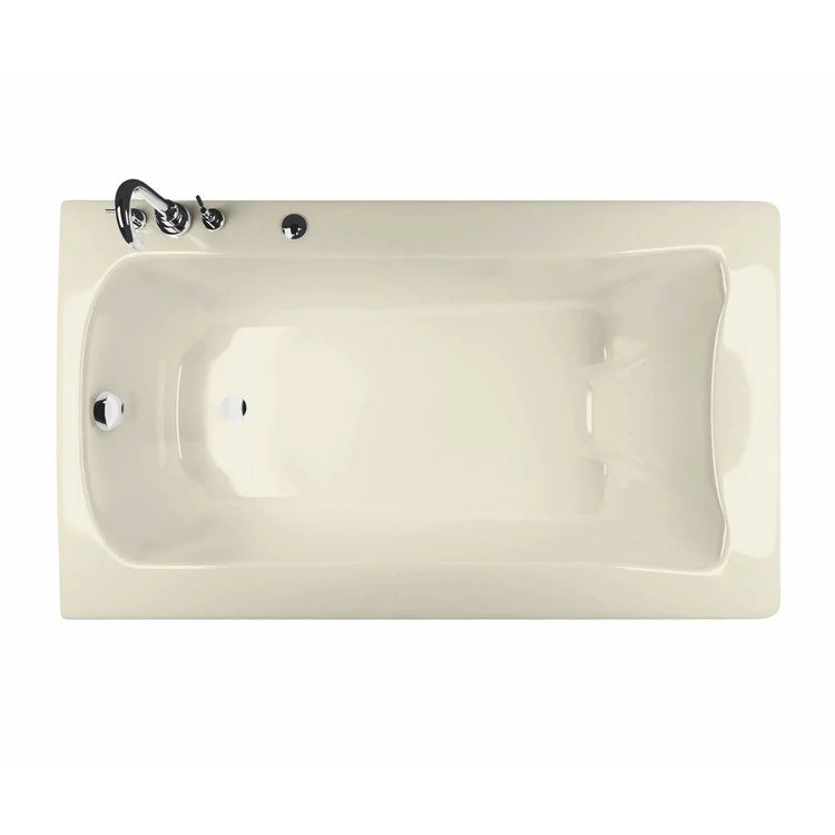 Tub Release 60L x 32W Inch Drop-In Hydromax End Bone Acrylic