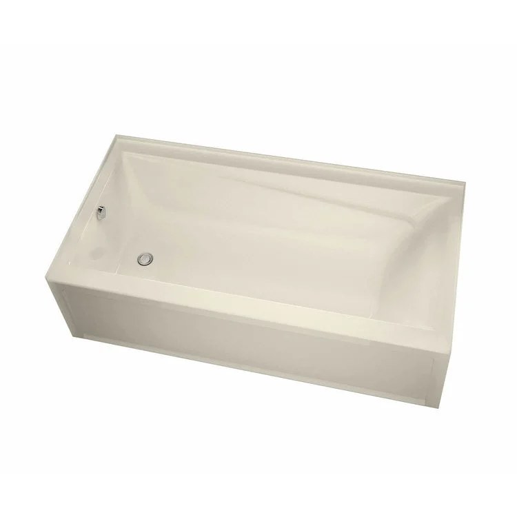 Tub Exhibit AFR 60 x 30 Inch Alcove Whirlpool Left Hand Bone