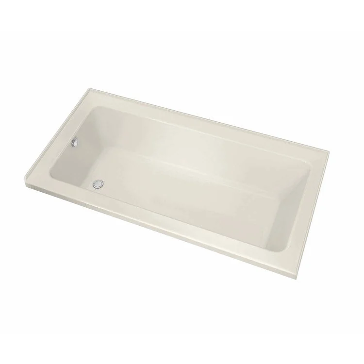 Tub Pose 72L x 42W Inch Alcove Right Hand Biscuit Acrylic