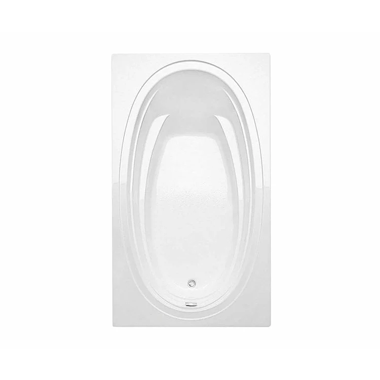 Tub Panaro 60L x 42W Inch Drop-In Right Hand White Acrylic