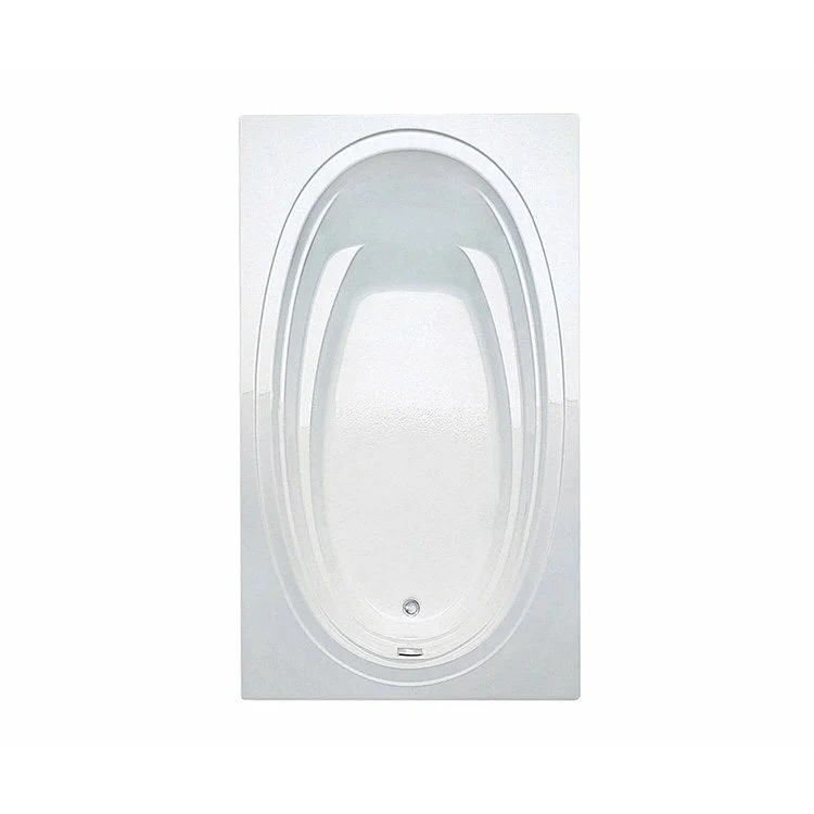 Tub Panaro 72L x 42W Inch Drop-In End White Acrylic