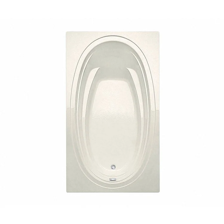 Tub Panaro 72L x 42W Inch Drop-In End Biscuit Acrylic