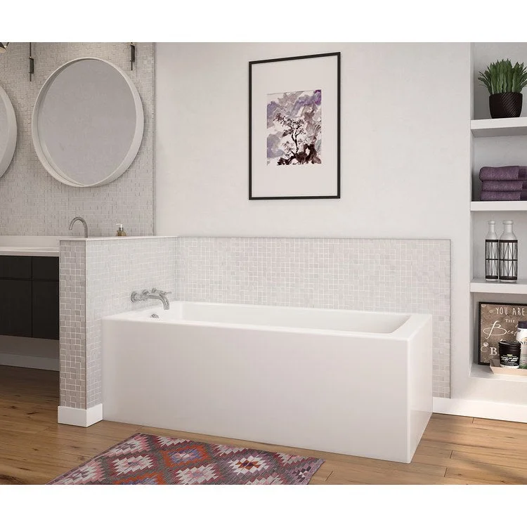 Tub Nomad 60L x 32W Inch Corner Left Hand White AcrylX