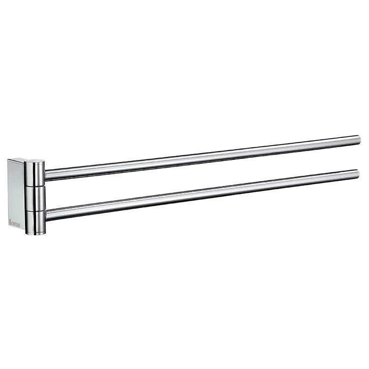 Air 17" Double Swing Arm Towel Bar